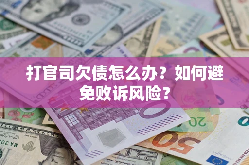 北京打官司欠债怎么办？如何避免败诉风险？