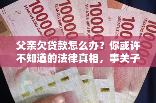 北京父亲欠贷款怎么办？你或许不知道的法律真相，事关子女未来
