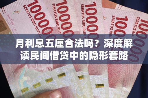 北京月利息五厘合法吗？深度解读民间借贷中的隐形套路