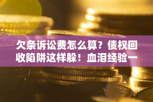 北京欠条诉讼费怎么算？债权回收陷阱这样躲！血泪经验一次讲透