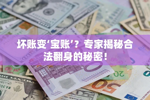 北京坏账变‘宝账’？专家揭秘合法翻身的秘密！